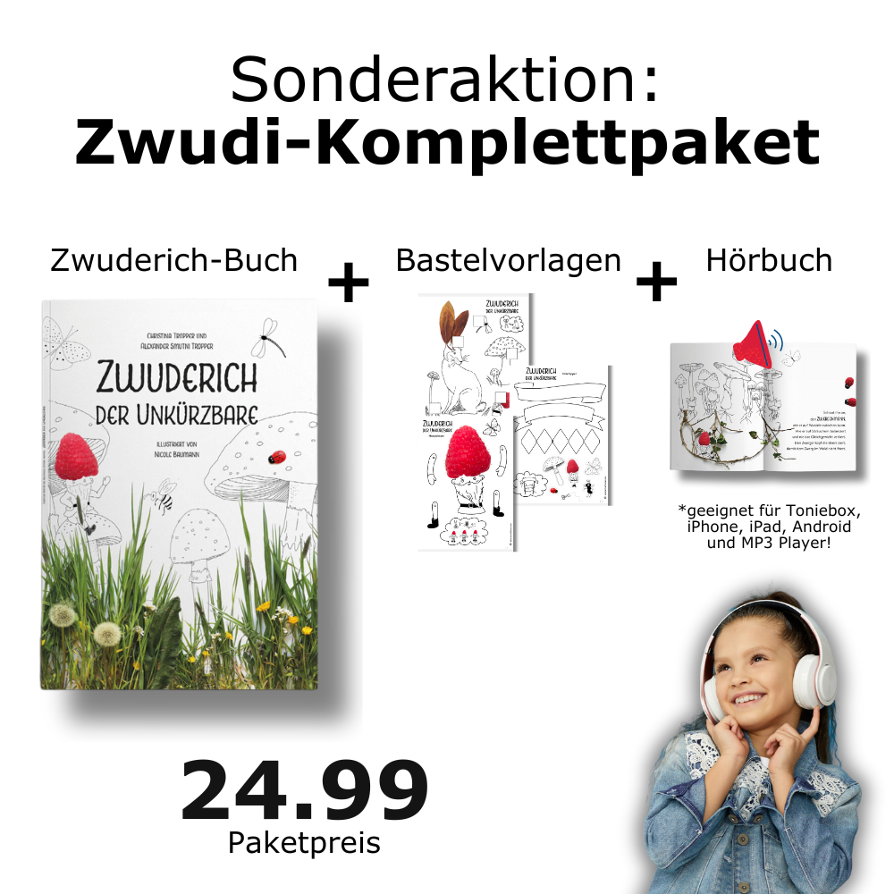 Zwudi-Komplettpaket: Zwuderich der Unkürzbare